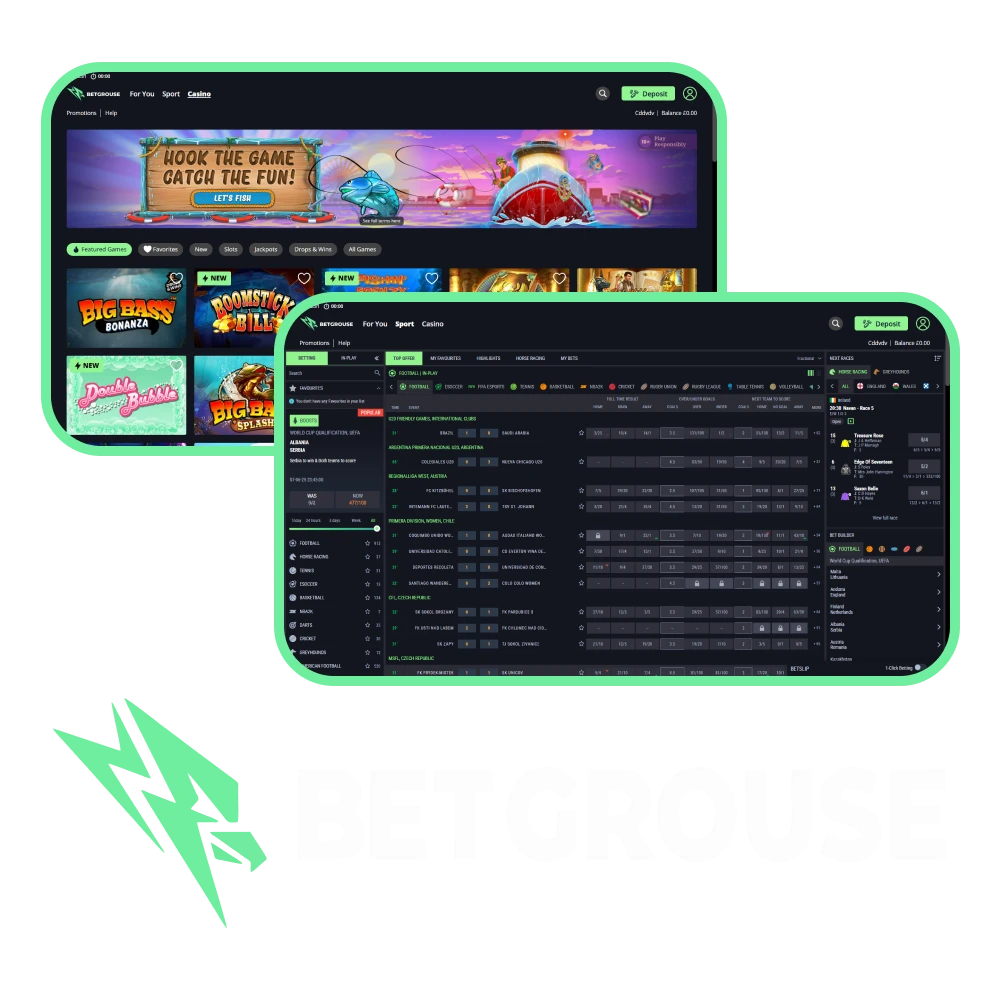 Claim the welcome bonus at Betgrouse Casino.