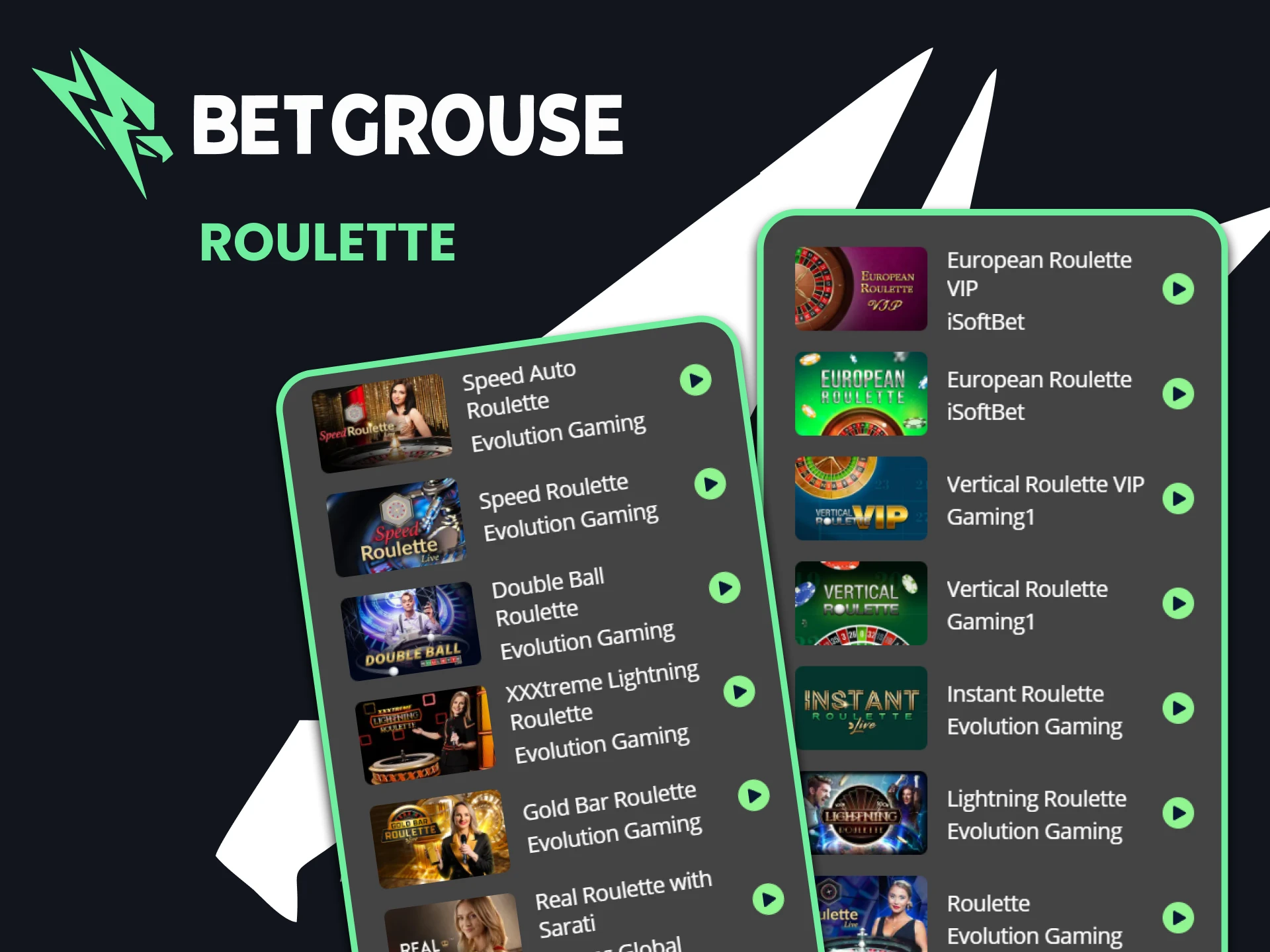 Experience real casino roulette at Betgrouse.